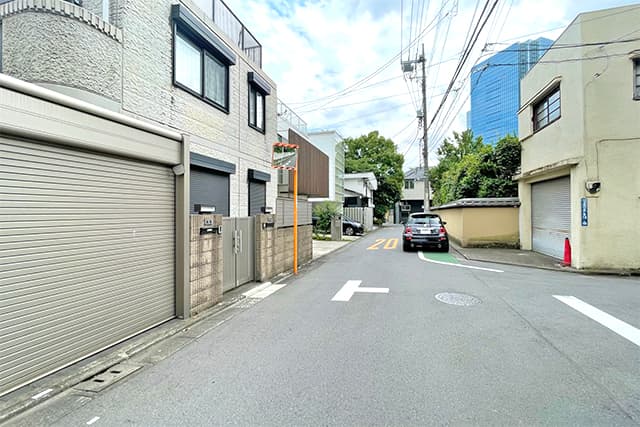 前面道路②