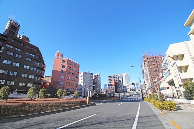 周辺環境（山手通り）①