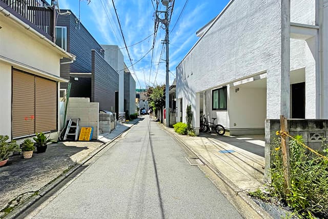 前面道路②