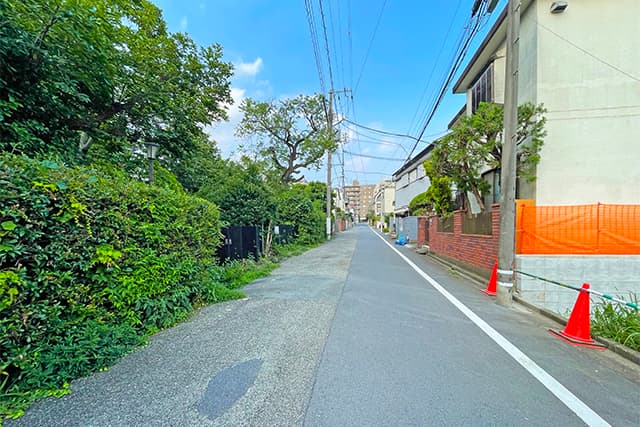 前面道路②
