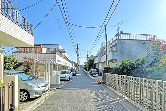 前面道路②