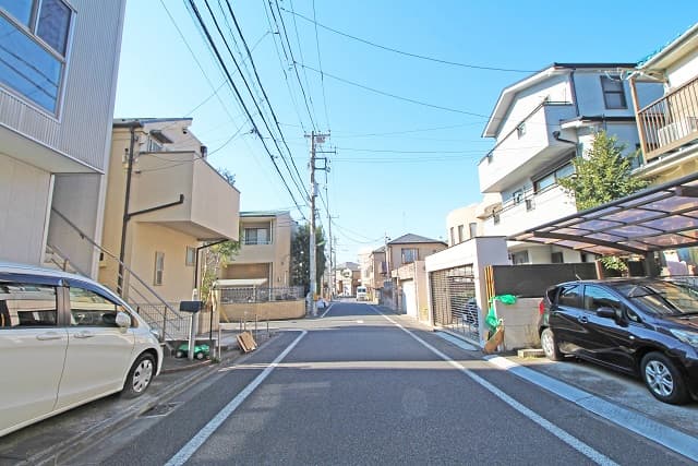 前面道路①