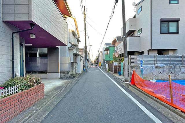 前面道路②