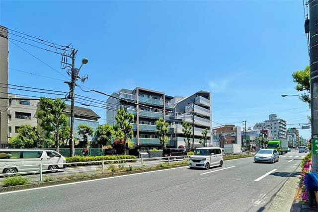 周辺道路②（環八通り）