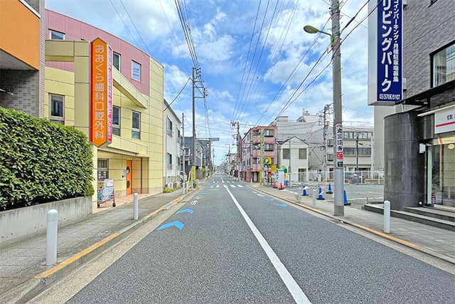 周辺道路①（等々力通り）