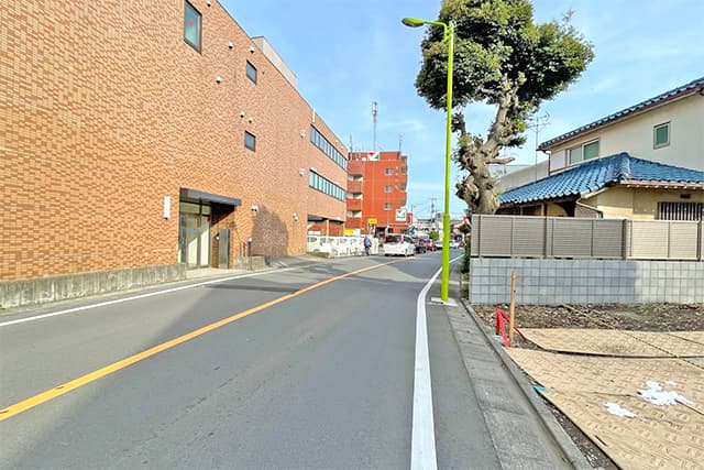 前面道路②