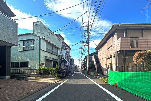 前面道路①