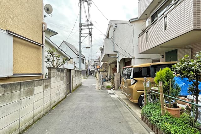 前面道路②