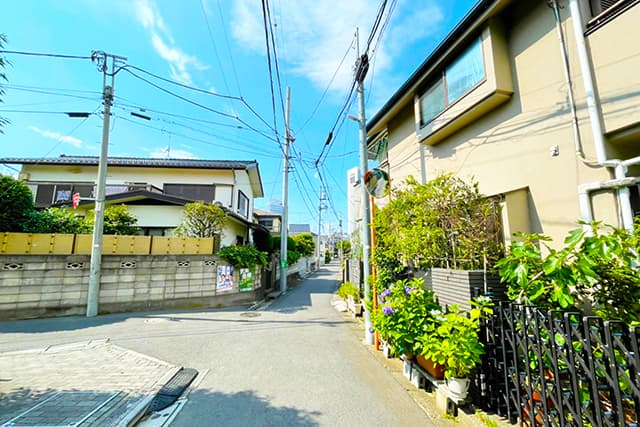前面道路②