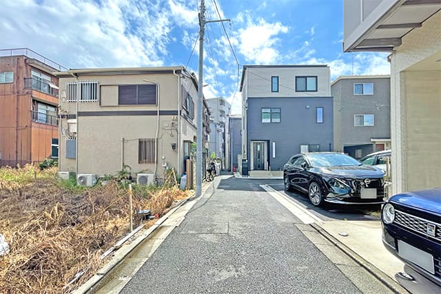 前面道路①