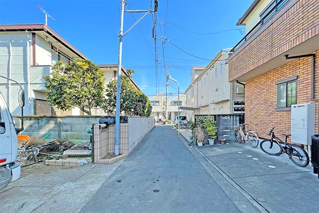 前面道路①