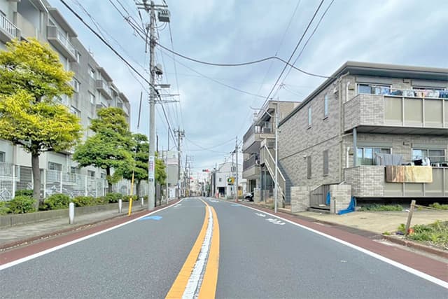 前面道路②
