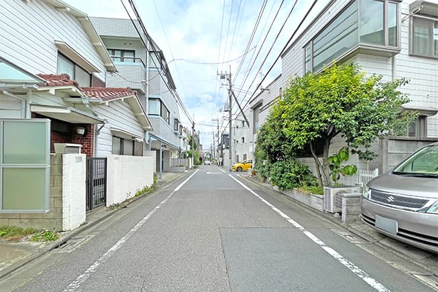 前面道路①