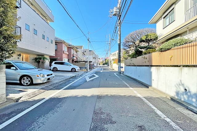 前面道路①