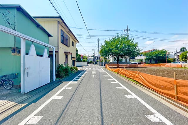 前面道路①