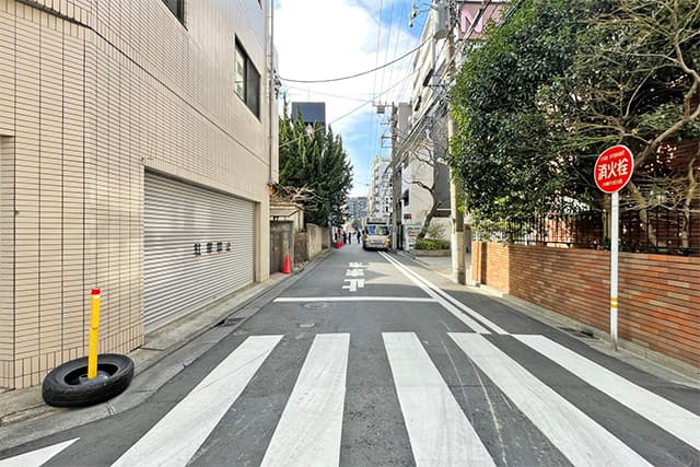 前面道路②