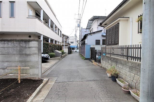 前面道路①