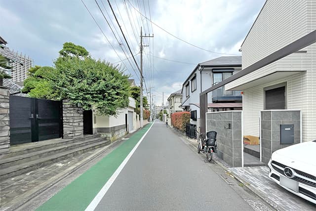 前面道路①