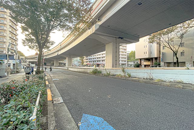 前面道路②