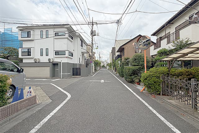 前面道路②