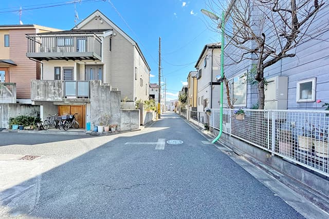 前面道路①