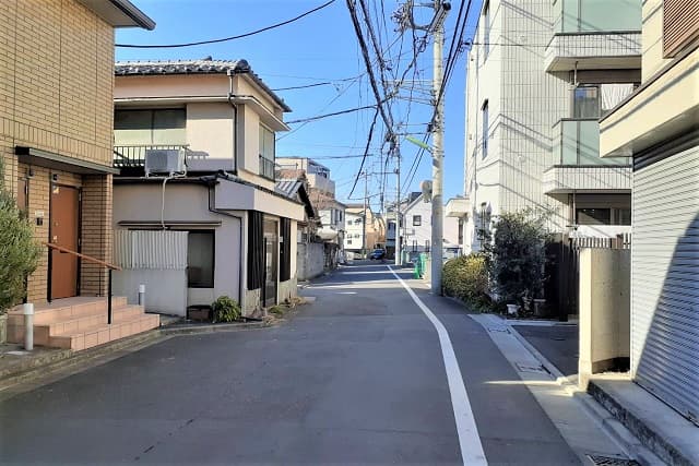前面道路②