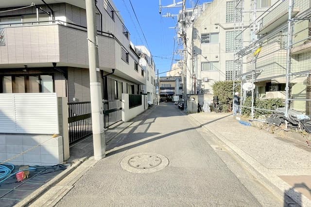 前面道路②