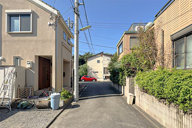 前面道路②