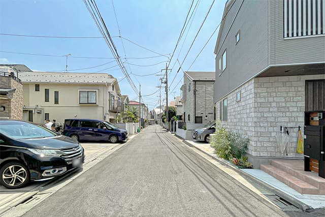 前面道路②