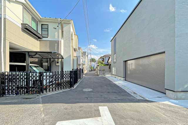 前面道路①