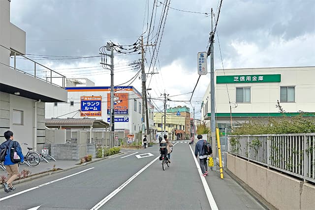 周辺道路①（自由通り）
