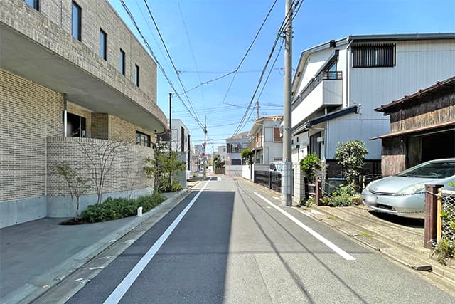 前面道路②