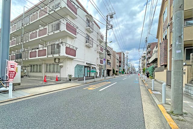 周辺道路②（等々力通り）