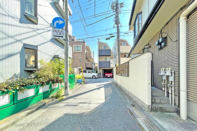 前面道路②
