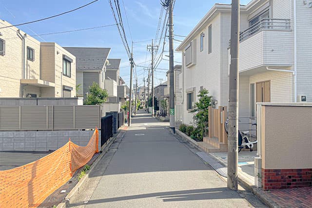 前面道路①