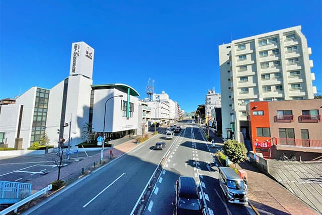 周辺道路①（中原街道）