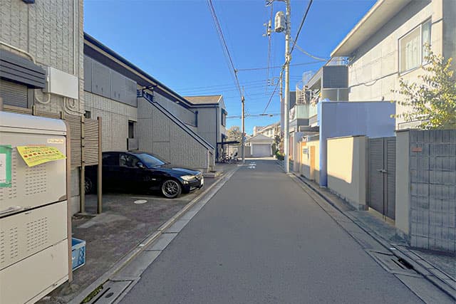 前面道路①