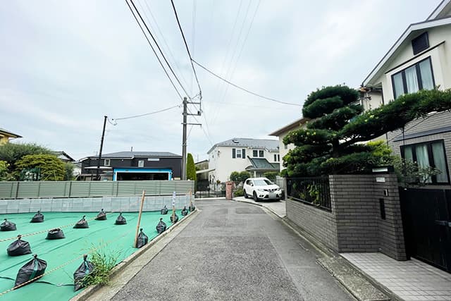 前面道路①