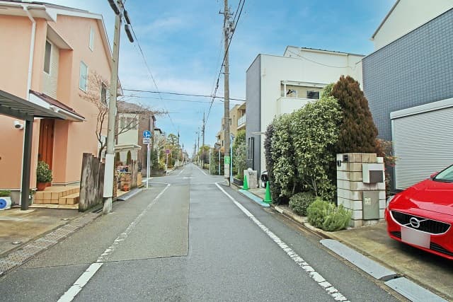 前面道路②