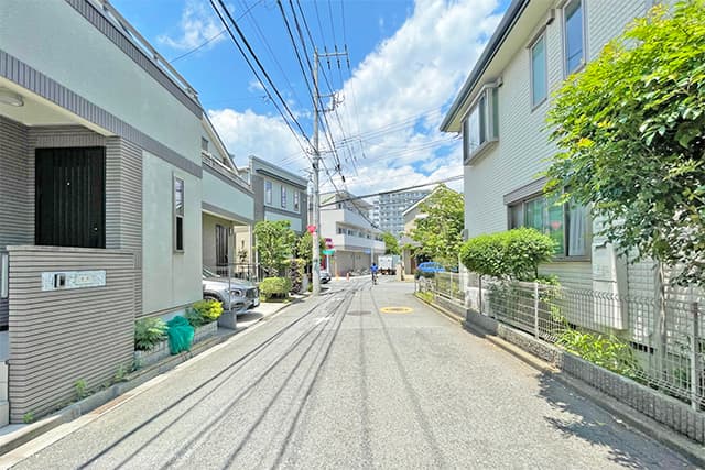 前面道路②