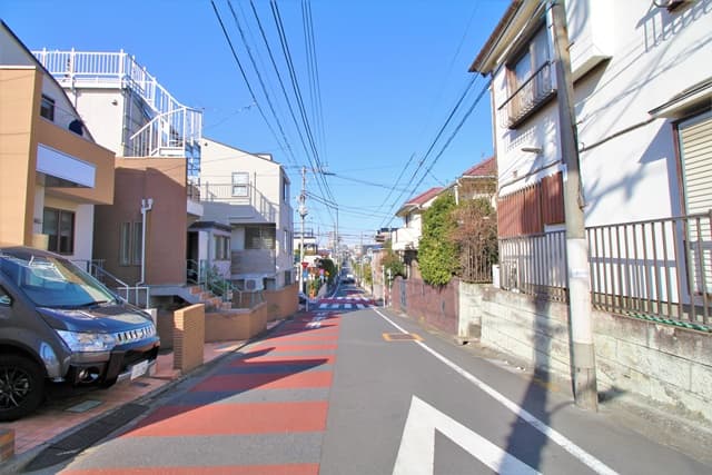 前面道路②