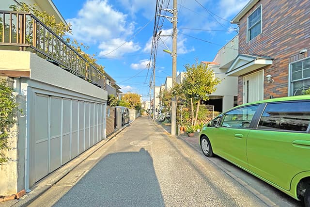 前面道路②