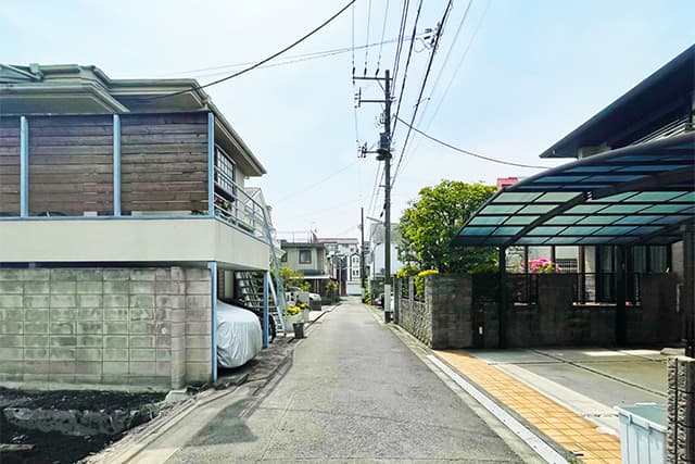 前面道路①