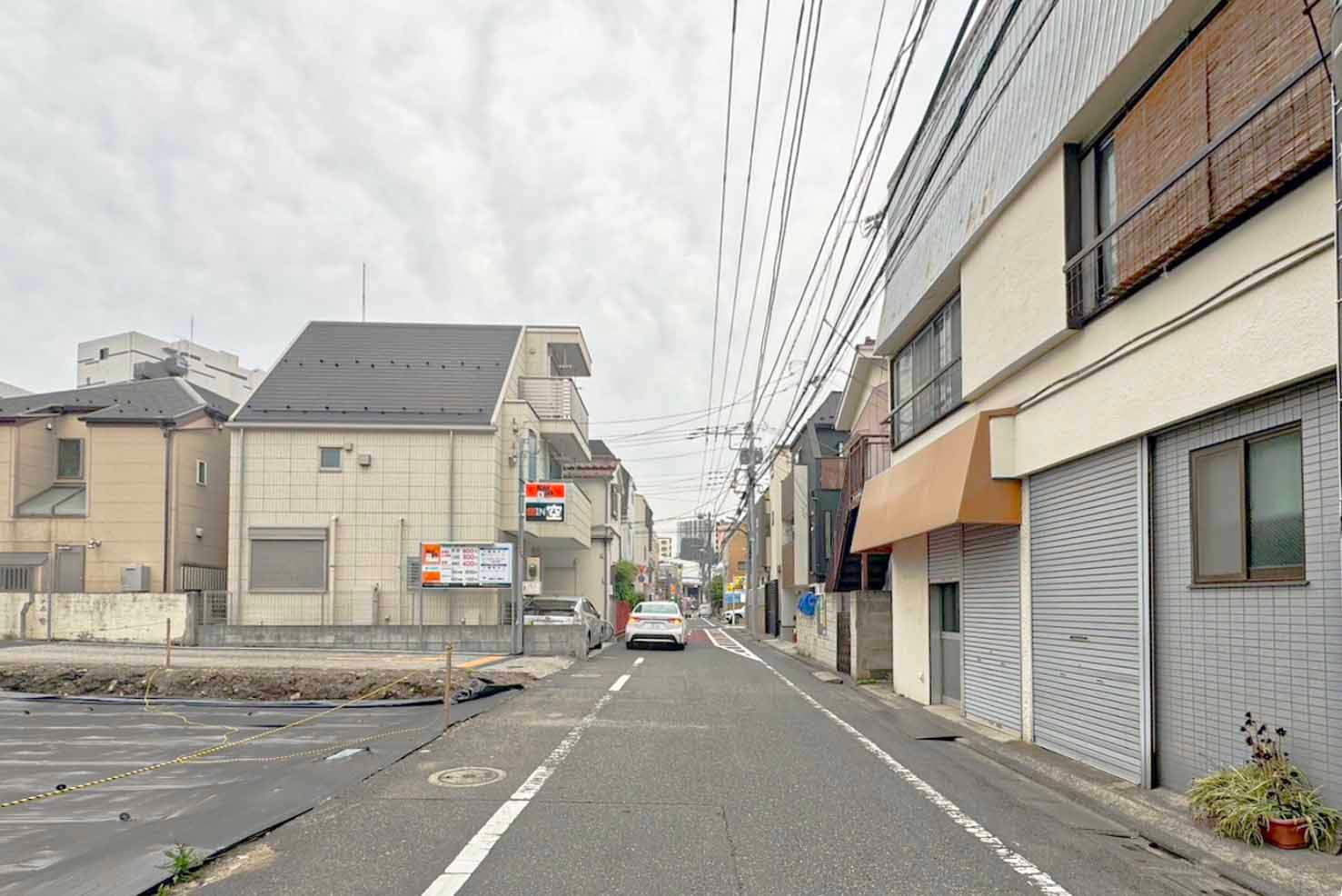 前面道路②