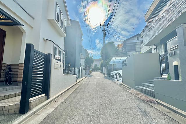 前面道路②