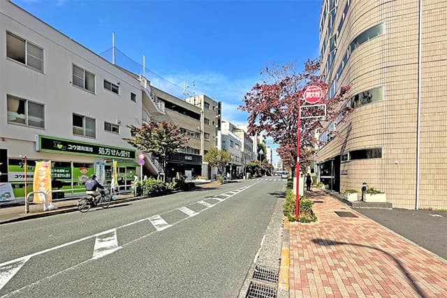 周辺道路①（目黒三田通り）