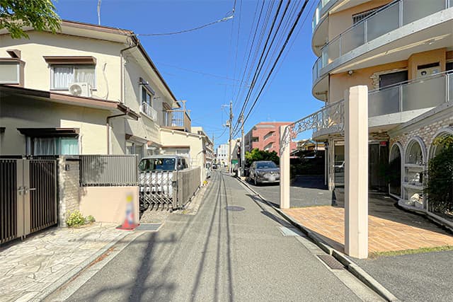 前面道路②