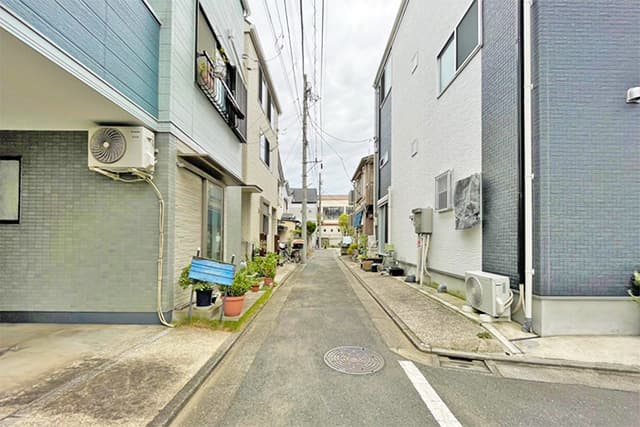 前面道路①