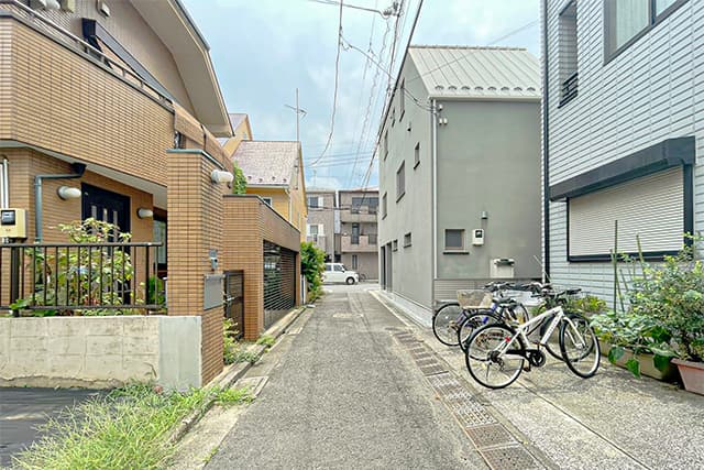 前面道路②