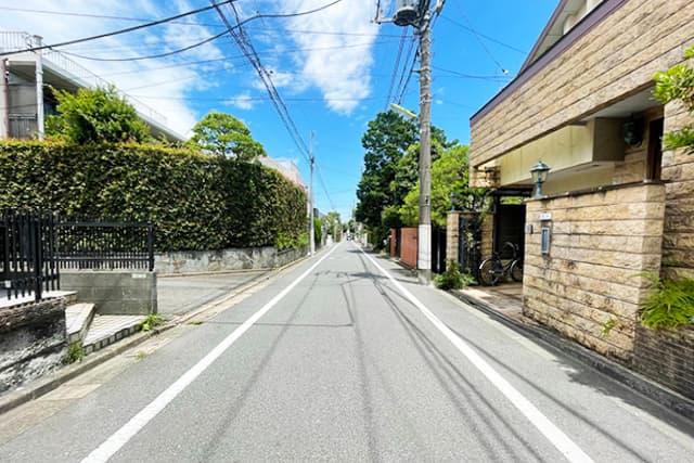 前面道路②